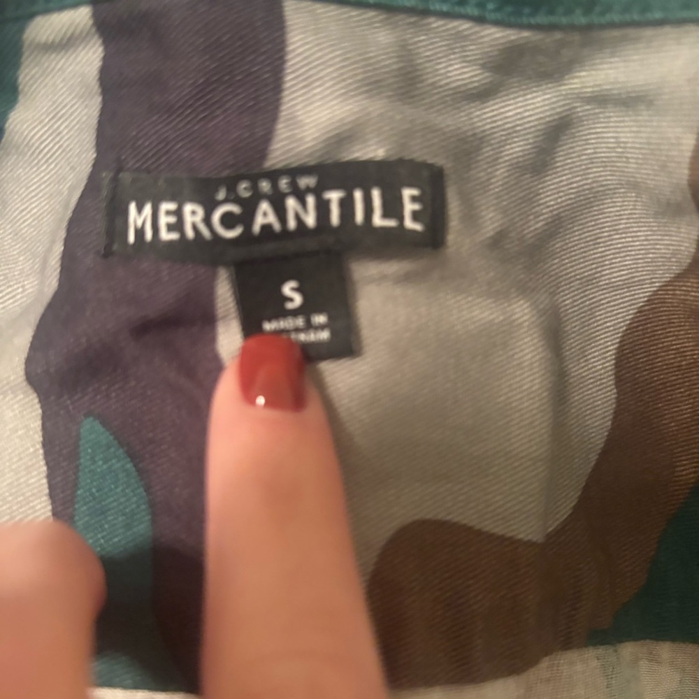 J.Crew Mercantile Camo Utility Jacket – Size S - Picture 4 of 4